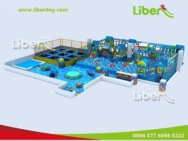 Commercial indoor playground